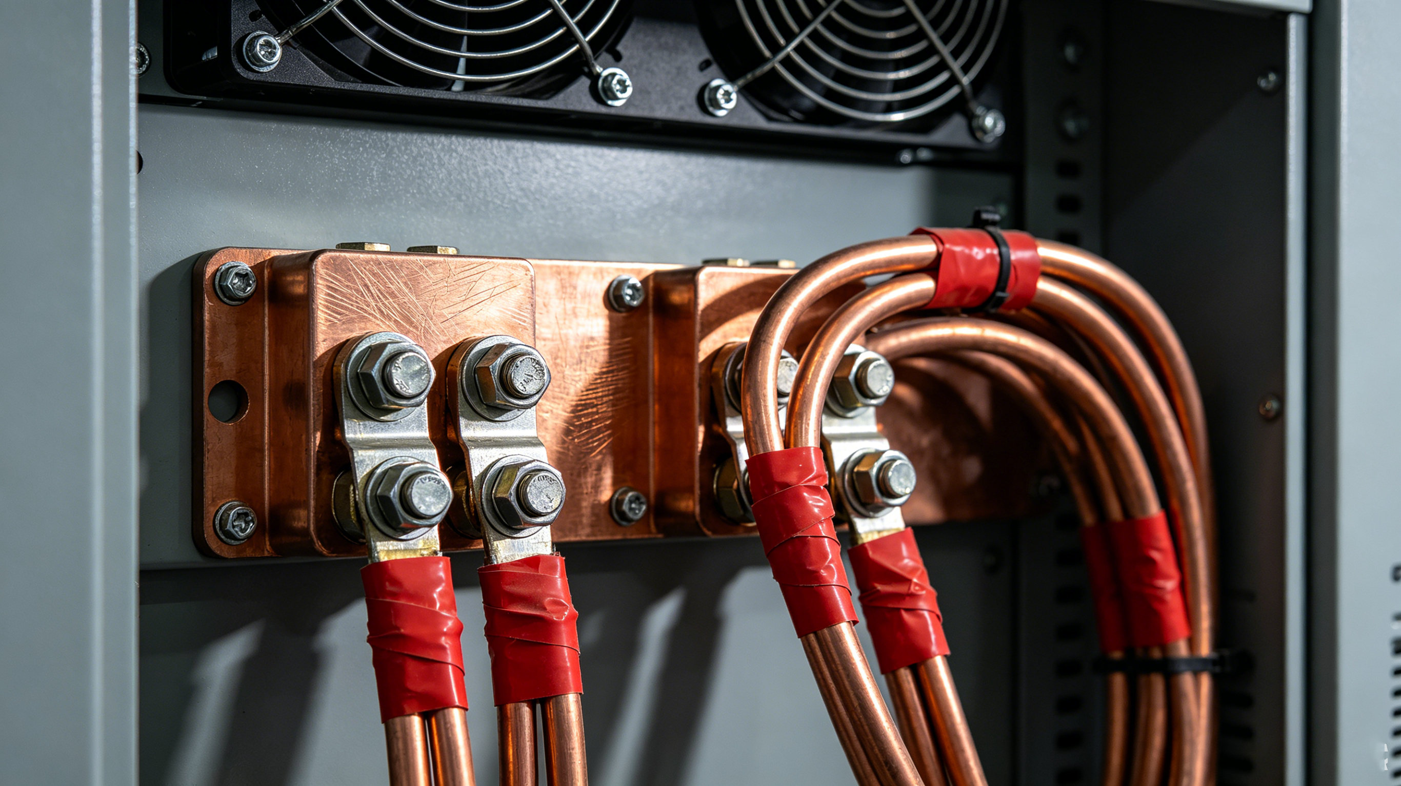 Hochstrom verdrahtung von Energie speicher PCS-Wandlern