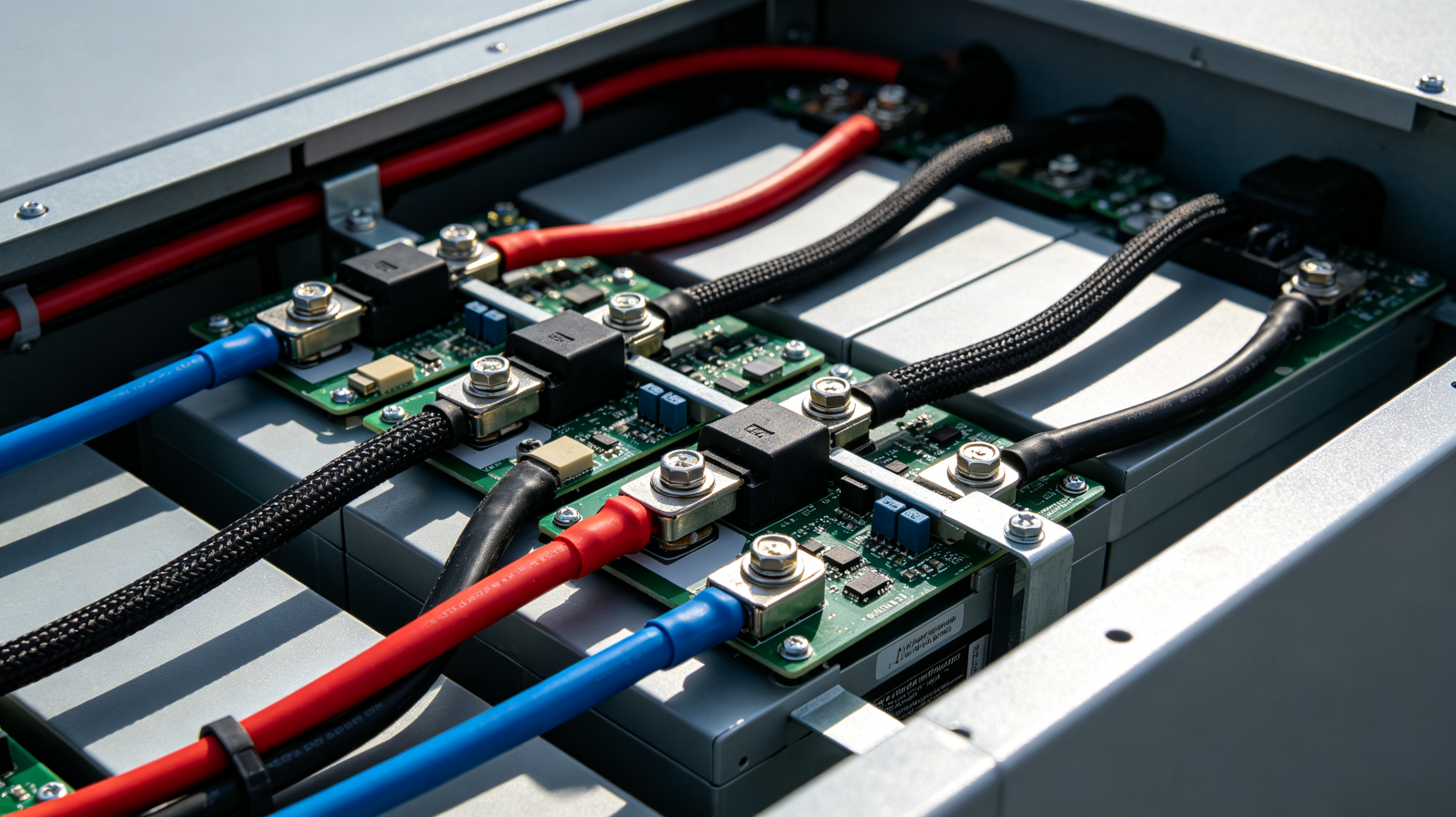 Gurte von Energie speicher pACKs für den Haushalt
