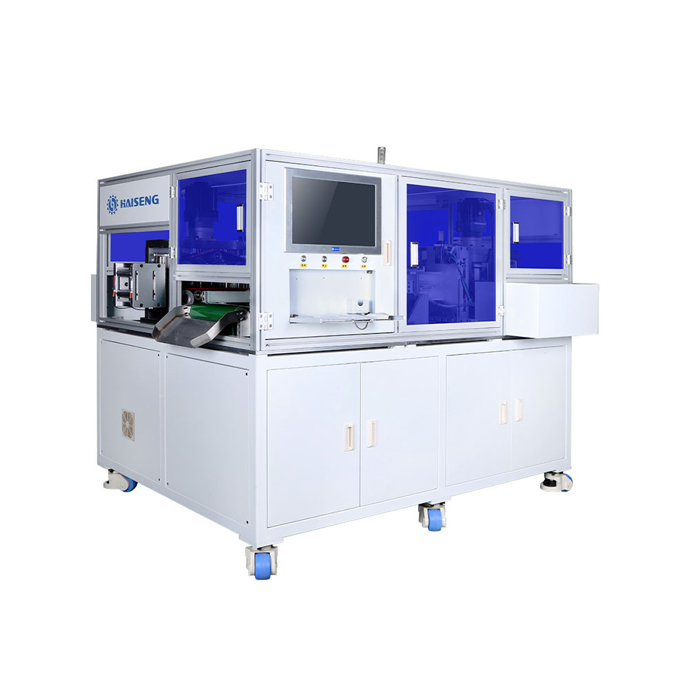 HS-880XZ-400 voll automatische Drahts chneide-und Abisolier maschine (Rotary Blade)