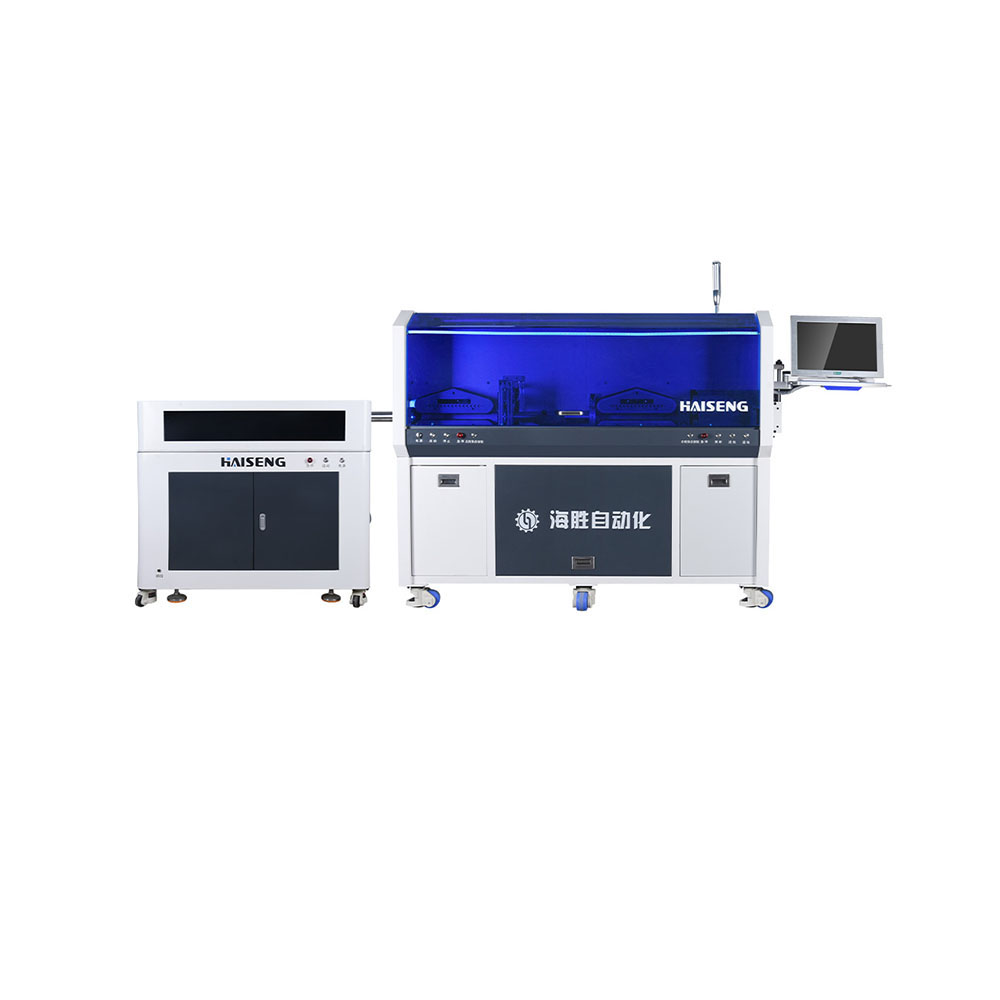 HS-880XZ-300 voll automatische Drahts chneide-und Abisolier maschine (Rotary Blade)