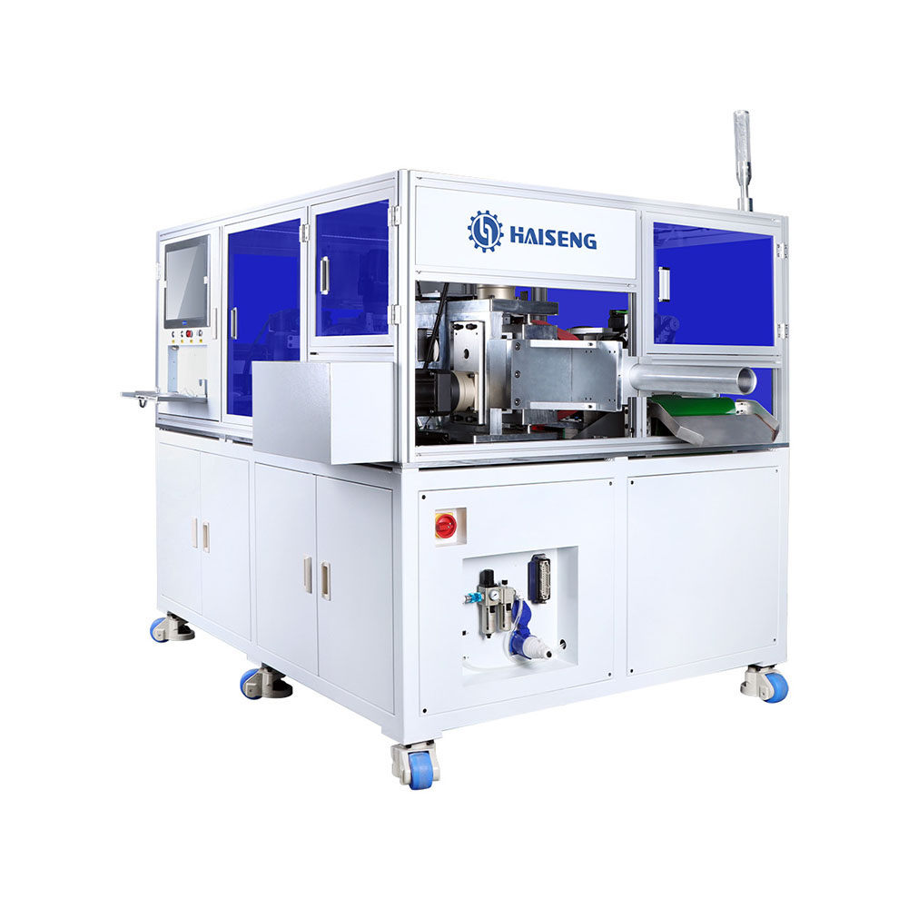 HS-880XZ-400 voll automatische Drahts chneide-und Abisolier maschine (Rotary Blade)