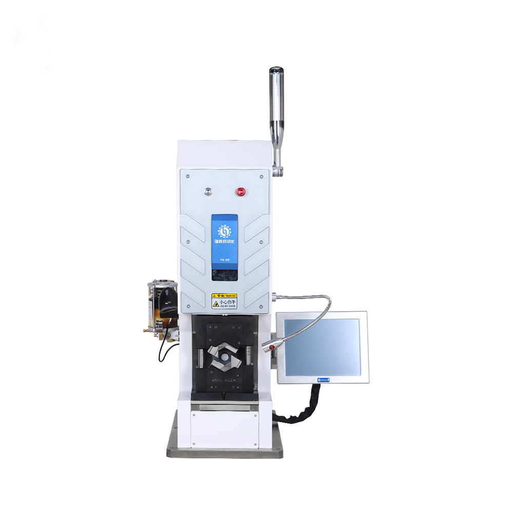 HS-ZSG20T Desktop intelligente Servo klemmen Crimp maschine