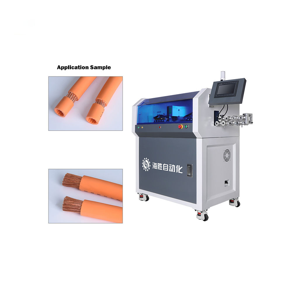 HS-880-150P Voll automatische Drahts chneide-und Abisolier maschine