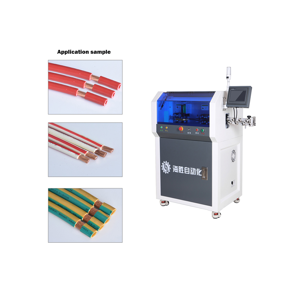 HS-880-70P Voll automatische Drahts chneide-und Abisolier maschine